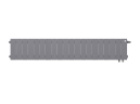 Биметаллический радиатор отопления Royal Thermo PianoForte 200 20 секций Silver Satin VDR