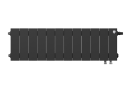 Биметаллический радиатор отопления Royal Thermo PianoForte 200 12 секций Noir Sable VDR