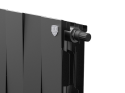 Биметаллический радиатор отопления Royal Thermo PianoForte 200 12 секций Noir Sable VDR