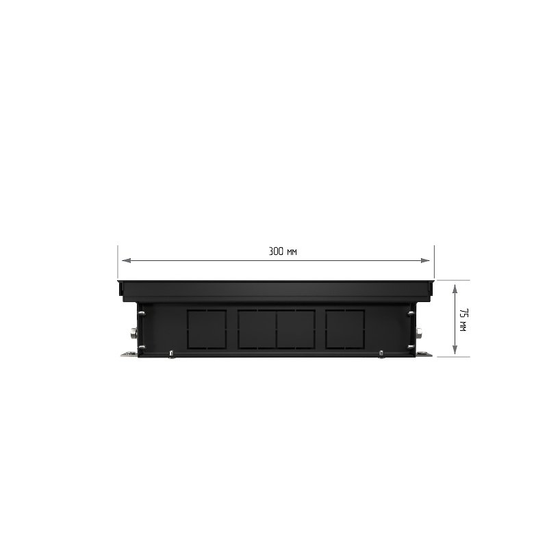 Внутрипольный конвектор Royal Thermo Atrium 75/300/1100-DG-U-NA