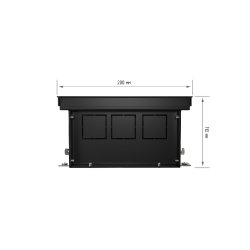 Внутрипольный конвектор Royal Thermo Atrium 110/200/1500-DG-U-DB