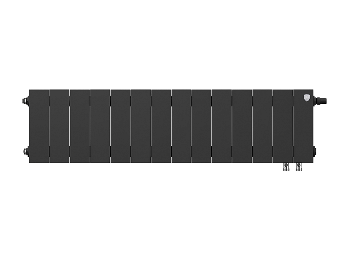 Биметаллический радиатор отопления Royal Thermo PianoForte 200 14 секций Noir Sable VDR