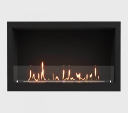 Встроенный биокамин Lux Fire Кабинет 920 А