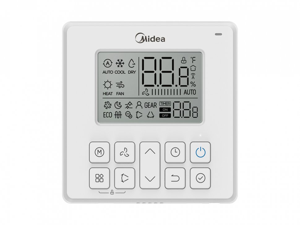 Внутренний канальный блок мульти сплит-системы Midea MTIU-09W1NXD0P