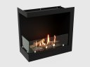 Встроенный биокамин Lux Fire Угловой 490 S