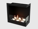 Встроенный биокамин Lux Fire Угловой 490 S