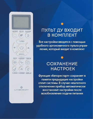 Настенная сплит-система Lanzkraft LSWH-20FC1Z/LSAH-20FC1Z Simple Inverter