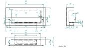 Биокамин напольный Zefire Constant 900