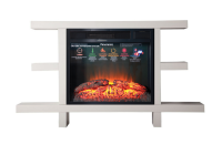 Каминокомплект Interflame Макини с очагом Foton 23 LED FX бежевый