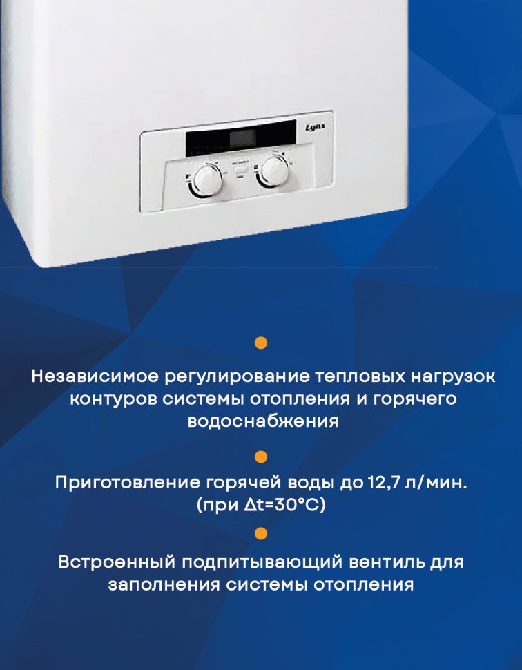 Настенный газовый котел Protherm Рысь НК 24