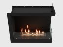 Встроенный биокамин Lux Fire Угловой 755 М