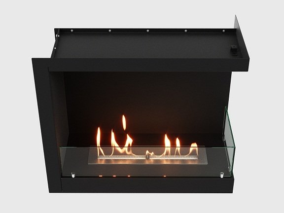 Встроенный биокамин Lux Fire Угловой 755 М