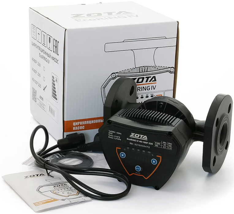 Циркуляционный насос Zota EcoRING IV 40-100F 220