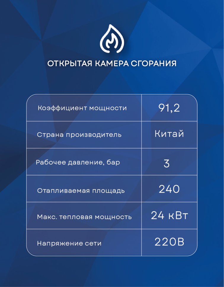 Настенный газовый котел Ferroli Vitabel C24