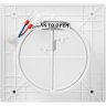 Вентилятор вытяжной Electrolux EAFR-120T Rainbow beige с таймером