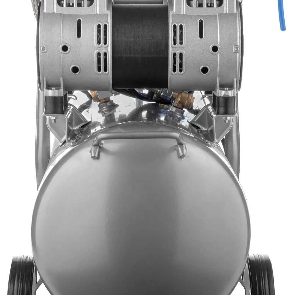 Компрессор безмасляный HYUNDAI НYC 30250LMS поршневой, бесшумный.