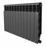 Биметаллический радиатор отопления Royal Thermo Revolution Bimetall 500 2.0 12 секций Noir Sable