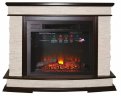 Каминокомплект Interflame Памир сланец коньячный дуб с очагом Sirius 30 LED FX Black