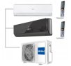 Мульти сплит-система на 2 комнаты 25+25 м2 Haier AS09NS6ERA-W/AS09NS6ERA-B/2U40S2SM1FA Lightera Super Match