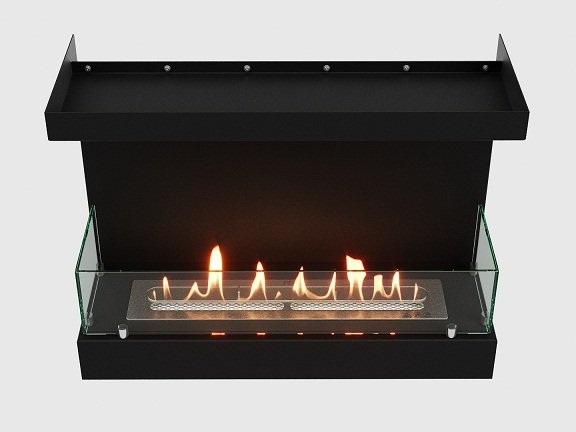 Встроенный биокамин Lux Fire Фронтальный 640 S ВБКФ-640S