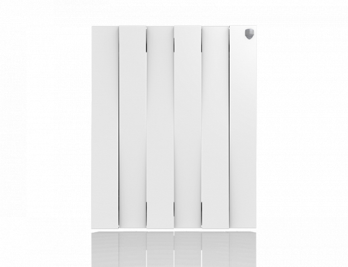 Биметаллический радиатор отопления Royal Thermo PianoForte 500 VD 6 секций Bianco Traffico