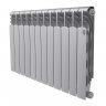 Биметаллический радиатор отопления Royal Thermo Revolution Bimetall 500 2.0 12 секций Silver Satin