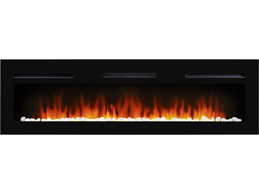 Каминокомплект Firelight Suprema Long с очагом Electrolux Infinity EFP/P-1600ULS белый/черный