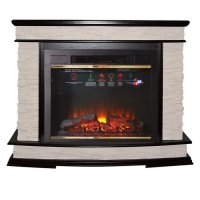 Каминокомплект Interflame Памир сланец венге с очагом Sirius 30 LED FX Brass
