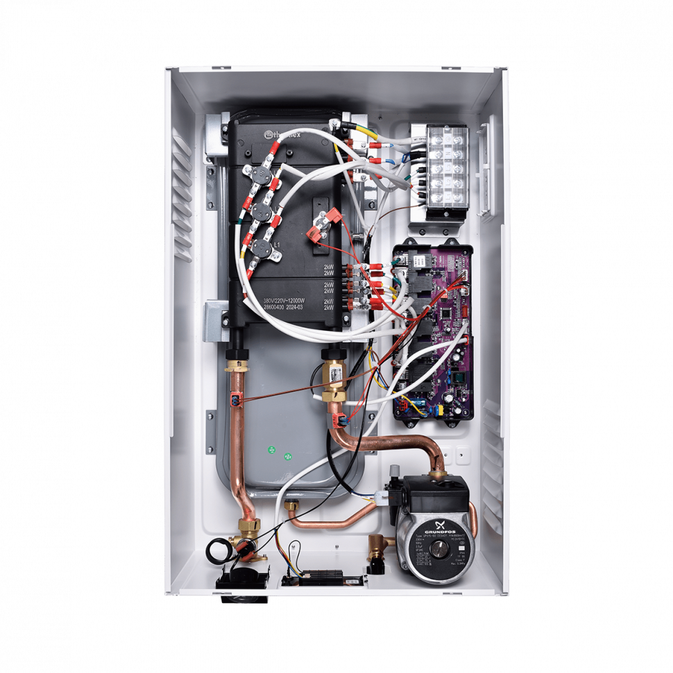 Настенный электрический котел Thermex Boss 12 Wi-Fi White
