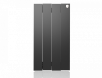 Биметаллический радиатор отопления Royal Thermo PianoForte 500 VD 4 секции Noir Sable