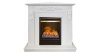 Каминокомплект RealFlame Dominica Corner STD/EUG WT с очагом 3D Olympic
