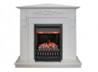 Каминокомплект RealFlame Dominica Corner STD/EUG WT с очагом 3D Oregan