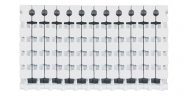 Алюминиевый радиатор отопления Fondital 350/100 Calidor Super B4 (12 секций)