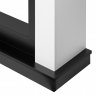 Каминокомплект Firelight Canto Long с очагом Electrolux Infinity EFP/P-1600ULS белый/черный