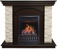 Каминокомплект RealFlame Elford STD/EUG/25'5/HL AO с очагом 3D Oregan