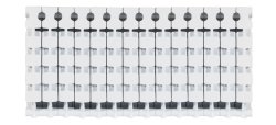 Алюминиевый радиатор отопления Fondital 350/100 Calidor Super B4 (14 секций)