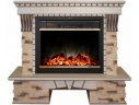 Каминокомплект RealFlame Sorento 25,5 с очагом MoonBlaze S LUX Brass