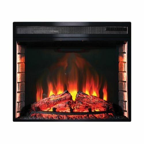 Каминокомплект Interflame ФлегСтоун темный дуб с очагом Panoramic 28 LED FX