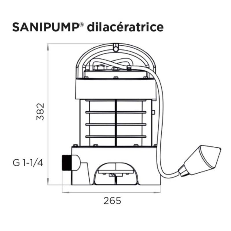 Дренажный насос SFA SANIPUMP