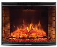 Каминокомплект Interflame Памир сланец темный дуб с очагом Panoramic 33 LED FX