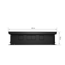 Внутрипольный конвектор Royal Thermo Atrium 110/400/2900-DG-U-LB