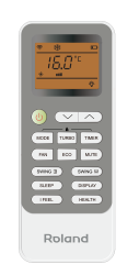 Сплит-система Roland RDI-WZ12HSS/N2-IN/RDI-WZ12HSS/N2-OUT Wizard Inverter