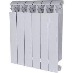 Радиатор биметаллический Global Style Plus 500 (6 секций) серый