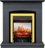 Каминокомплект Royal Flame Barcelona Серый графит c очагом Fobos FX M Brass