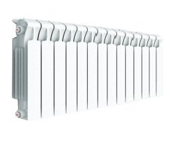 Биметаллический радиатор отопления RIFAR MONOLIT VENTIL R 350 x14