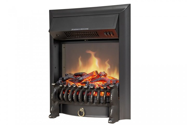 Каминокомплект Royal Flame California STD SFT с очагом Fobos FX M Black серый графит (разборный)