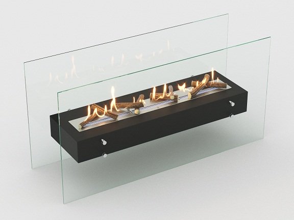 Напольный биокамин Lux Fire Консул 1 1200 БКН-К1-1200