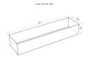 Автоматический биокамин Lux Fire Smart Flame 1100 RC Inox