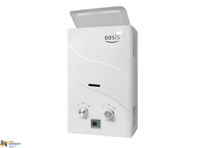 Водонагреватель проточный газовый Oasis B-12W