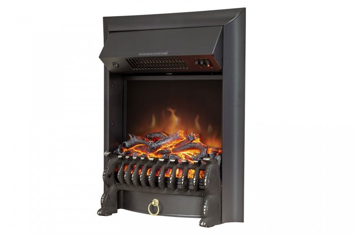 Каминокомплект Royal Flame California STD SFT с очагом Fobos FX Black серый графит (разборный)